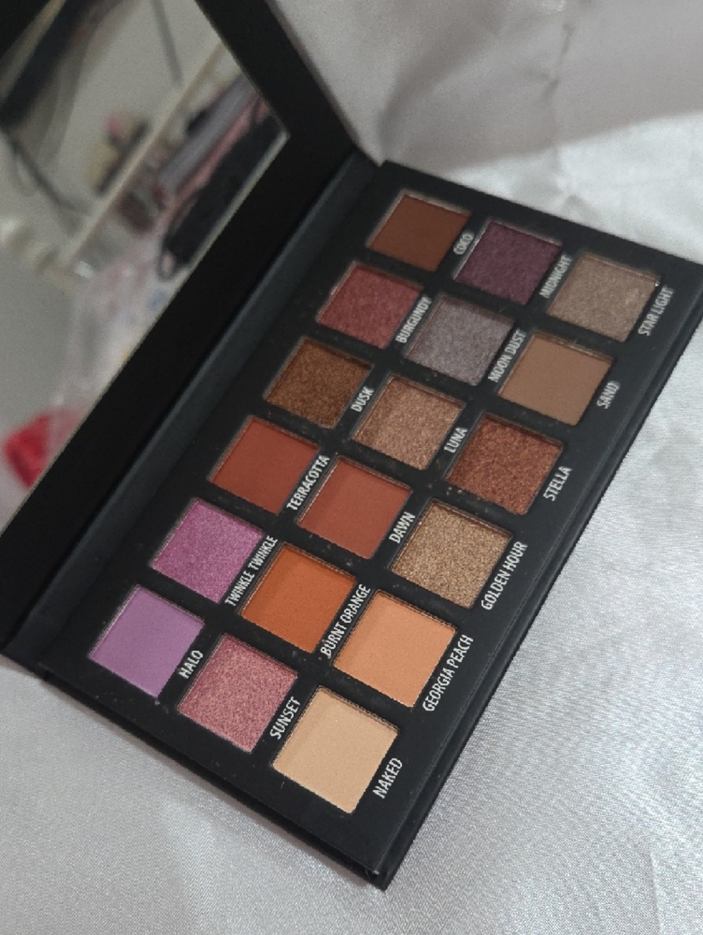 KAB Cosmetics Day + Night Neutral & Warm Eyeshadow Palette